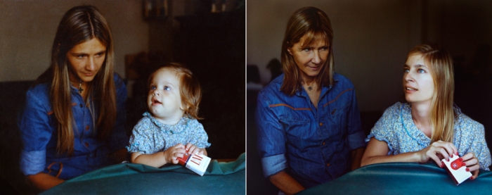 MARITA & COTY IN 1977 & 2010, Bueno irina werning