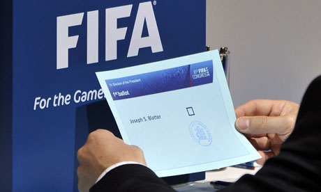 Fifa Vote Sepp Blatter
