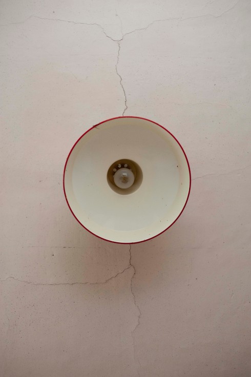 Max Colson lamp cracked ceiling